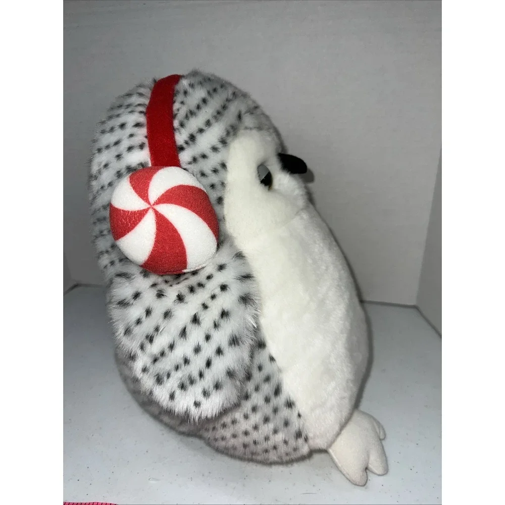 Russ Berrie Blizzie Owl Singing Plush Animal Happy Hoo-lidays 12